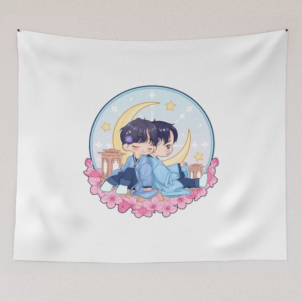 Item preview, Taekook Cherry Blossom Moon designed and sold by viioletbloom.