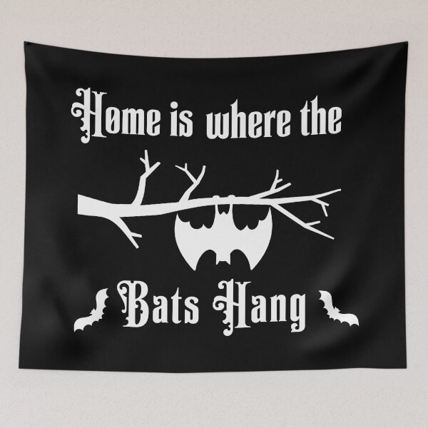 Item preview, Home is where the bats hanging designed and sold by ValentinaHramov.