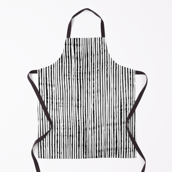 Item preview, Abstract Lines Black and White Vertical Striped designed and sold by meggydesigns.