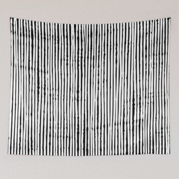 Artikelvorschau, Abstract Lines Black and White Vertical Striped entworfen und verkauft von meggydesigns.
