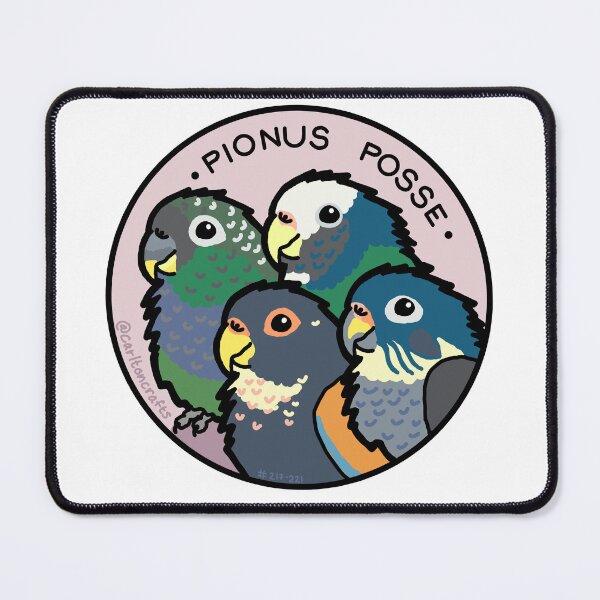 Item preview, Pionus Posse designed and sold by CarltonCrafts.