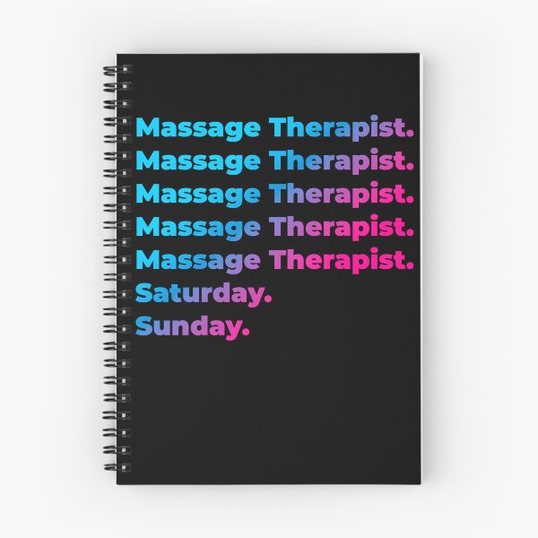 Item preview, Massage Therapist. Saturday. Sunday. designed and sold by SVPOD.