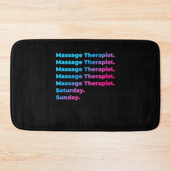 Item preview, Massage Therapist. Saturday. Sunday. designed and sold by SVPOD.