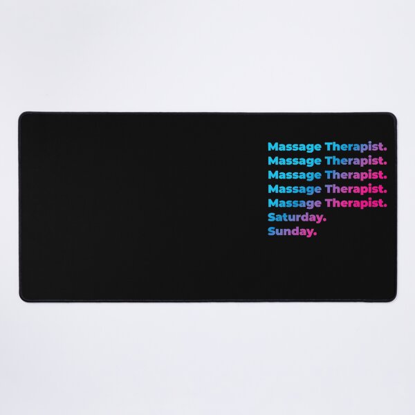 Item preview, Massage Therapist. Saturday. Sunday. designed and sold by SVPOD.