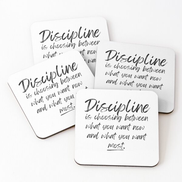 Item preview, Discipline is choosing between what you want now and what you want most designed and sold by Oreo2020 Creations.
