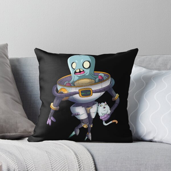 Item preview, Funny Robot Cartoon Alien designed and sold by BlackSheepEllis.