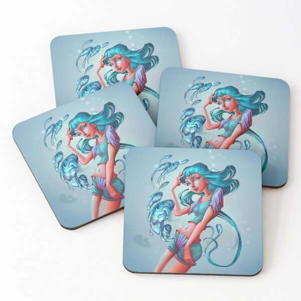 Item preview, Blue Water Girl designed and sold by RafaelLima7.