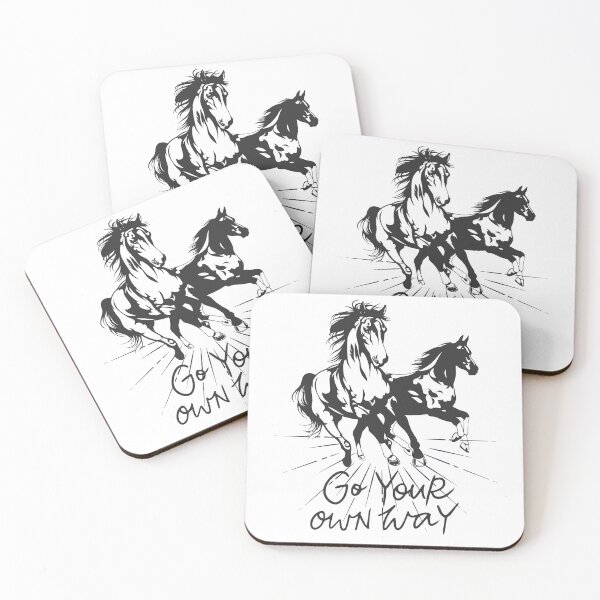 Item preview, Go your own way- horses designed and sold by All-About-Life.