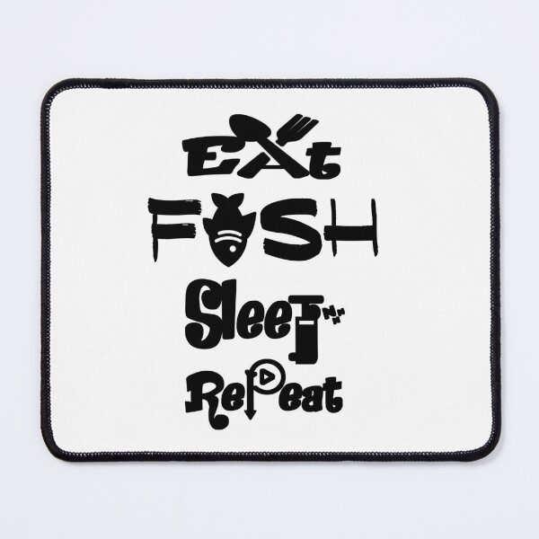Item preview, Eat fish sleep repeat,V3.  designed and sold by Chakilogy.