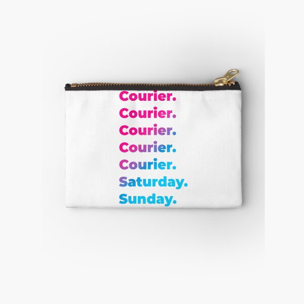 Item preview, Courier work week designed and sold by SVPOD.