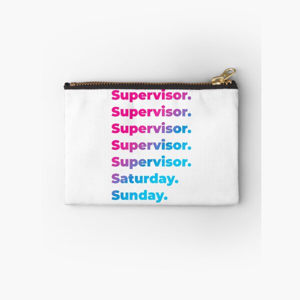 Item preview, Supervisor work week designed and sold by SVPOD.