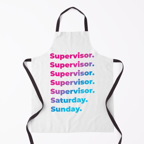 Item preview, Supervisor work week designed and sold by SVPOD.