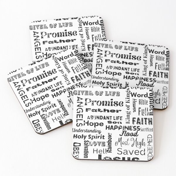Item preview, Christian biblical word collage designed and sold by MasterPrintz.