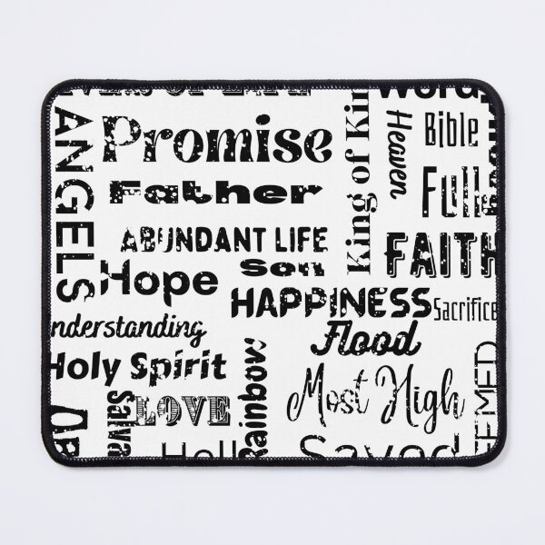 Item preview, Christian biblical word collage designed and sold by MasterPrintz.