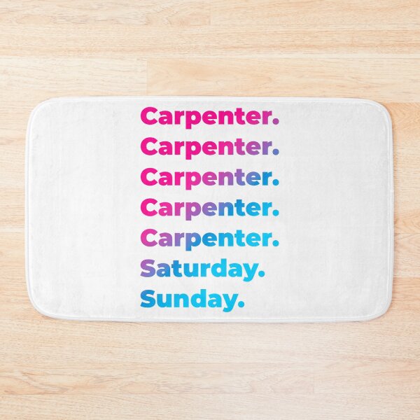 Item preview, Carpenter work week designed and sold by SVPOD.