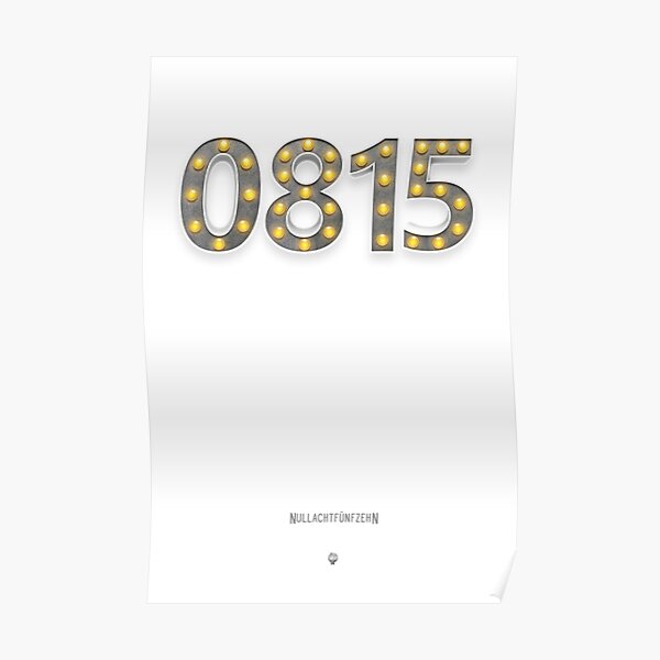 0815 - Alles andere als Nullachtfünfzehn! Poster