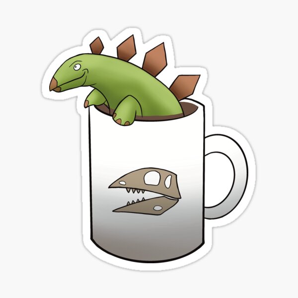 Cute Cartoon Dinosaur Espresso Cup