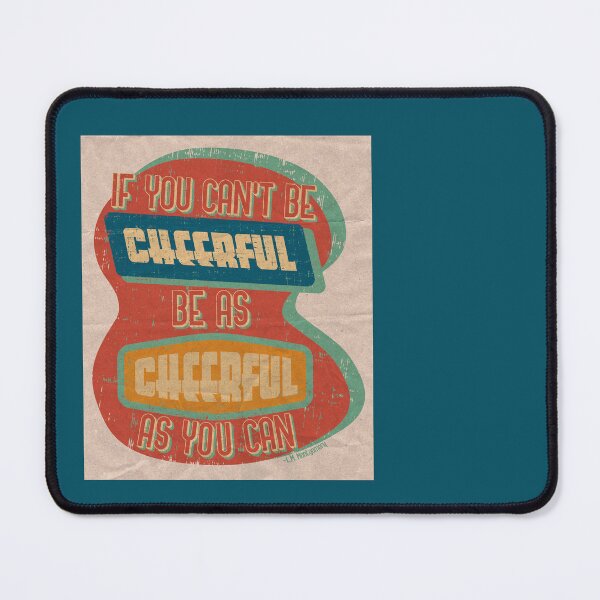 Item preview, Cheerful - Radiate Positivity - Key to Happiness designed and sold by abramichellemorris.
