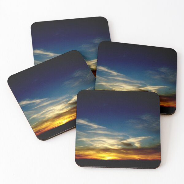 Item preview, Tantramar Marsh Sunset Blue Gold White Twilight designed and sold by DianeBP.