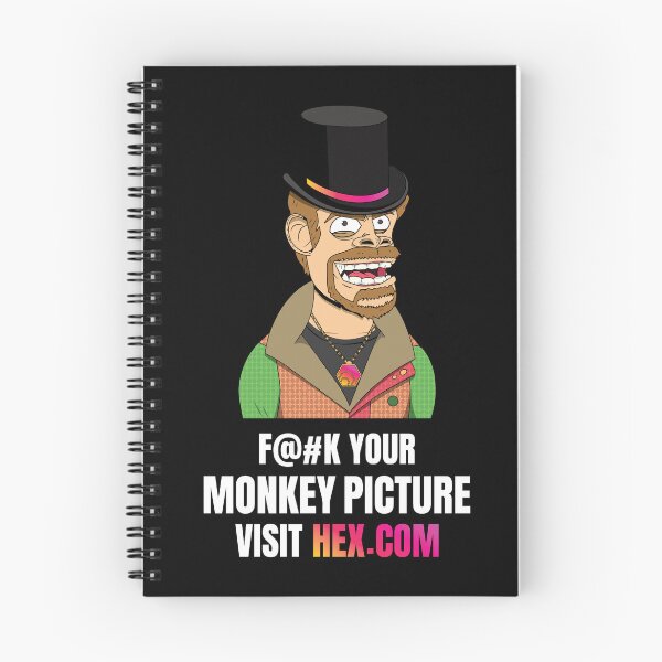 Item preview, F Your Monkey Picture Visit Hex.com designed and sold by OnlyHexFans.