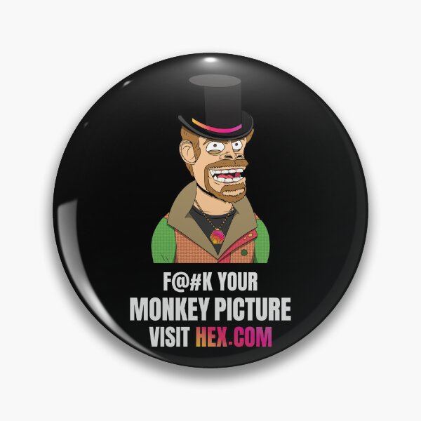 Item preview, F Your Monkey Picture Visit Hex.com designed and sold by OnlyHexFans.