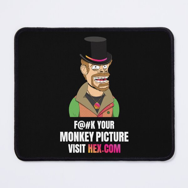 Item preview, F Your Monkey Picture Visit Hex.com designed and sold by OnlyHexFans.