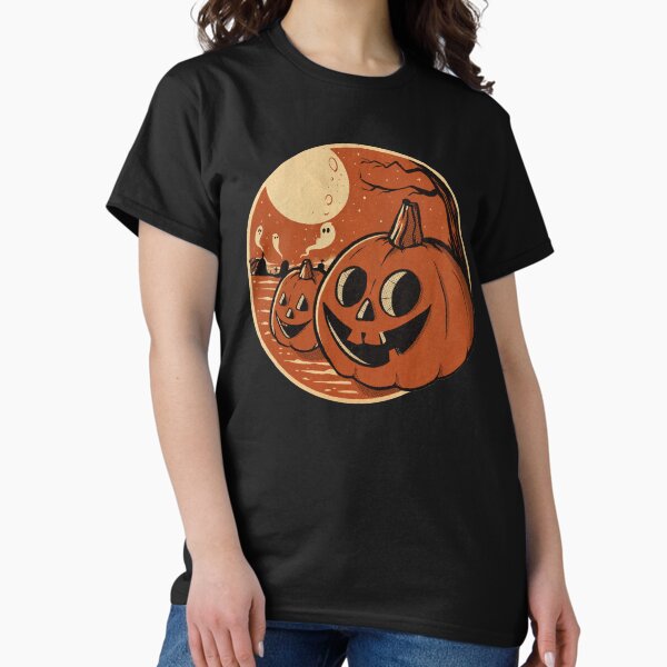 Item preview, Vintage Halloween Pumpkin Scene designed and sold by Pat Peterson.