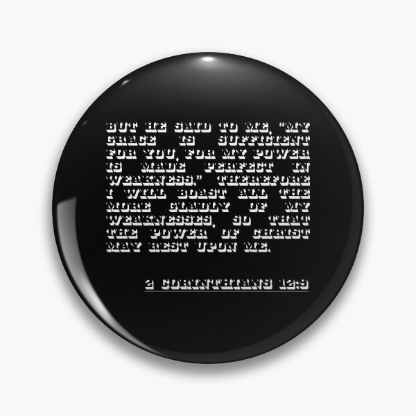 Item preview, 2 Corinthians 12:9 designed and sold by IsraWiss.