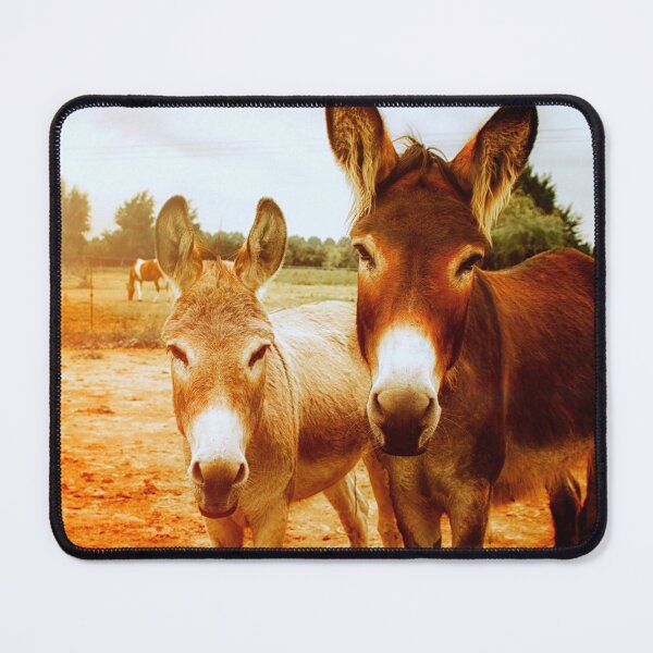 Item preview, ANIMALS #48 - Tan and Brown Donkeys designed and sold by DEL-Productions.