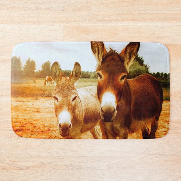 Item preview, ANIMALS #48 - Tan and Brown Donkeys designed and sold by DEL-Productions.