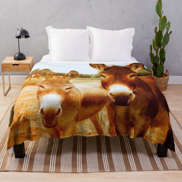 Item preview, ANIMALS #48 - Tan and Brown Donkeys designed and sold by DEL-Productions.