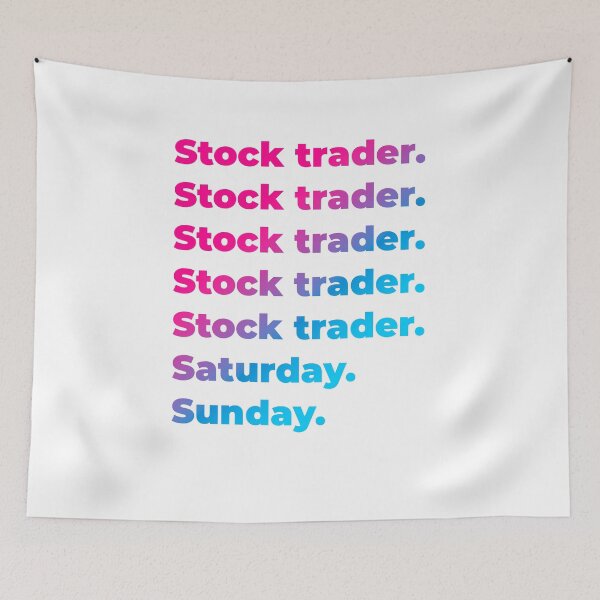 Item preview, Stock trader work week designed and sold by SVPOD.