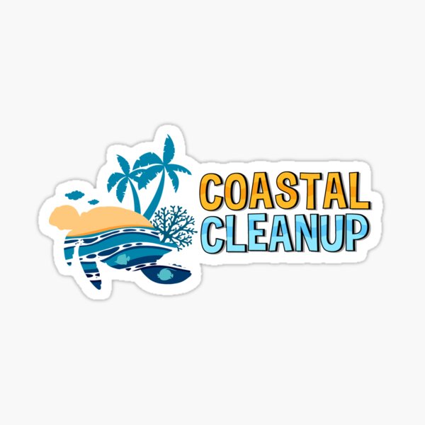 Coastal Cleanup Sticker