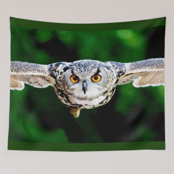 Item preview, ANIMALS #49 - Eagle Owl Bubo in Flight designed and sold by DEL-Productions.