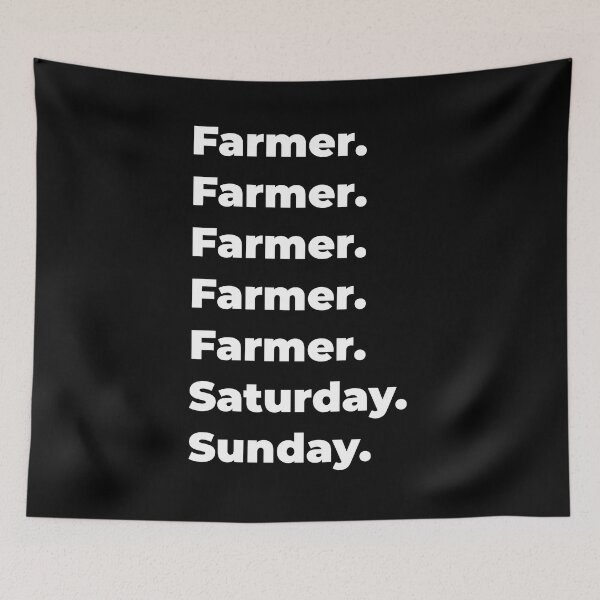 Item preview, Farmer saturday and sunday designed and sold by SVPOD.