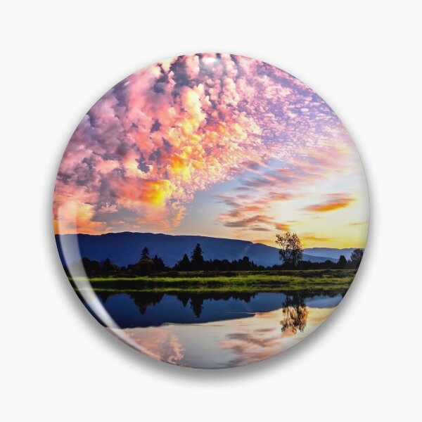 Item preview, WATERSCAPES #22 - Mirror Reflection of Clouds on Lake designed and sold by DEL-Productions.