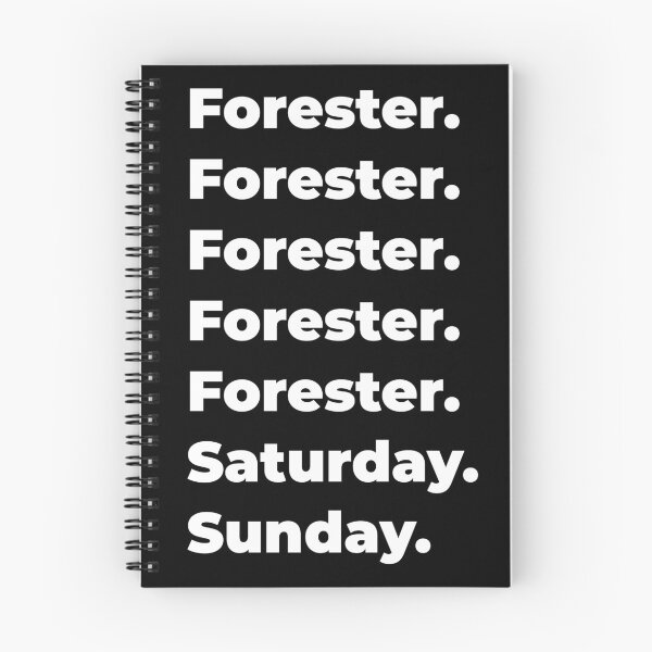 Item preview, Forester saturday and sunday designed and sold by SVPOD.