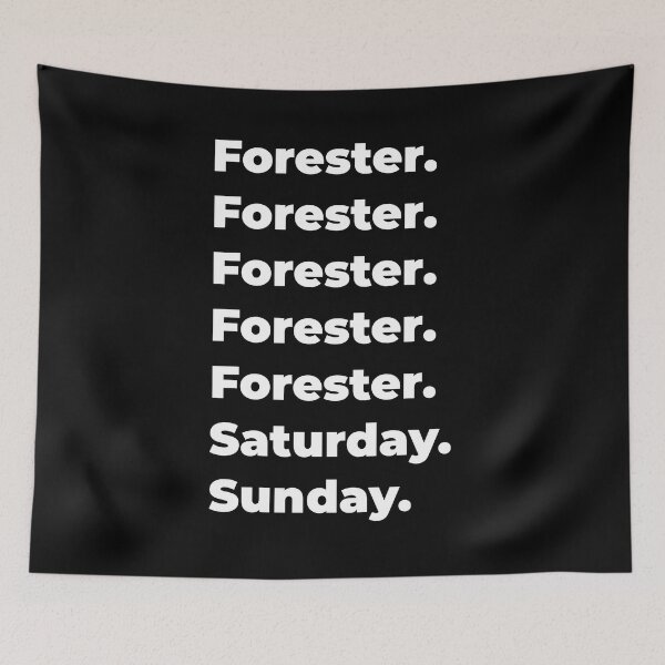 Item preview, Forester saturday and sunday designed and sold by SVPOD.