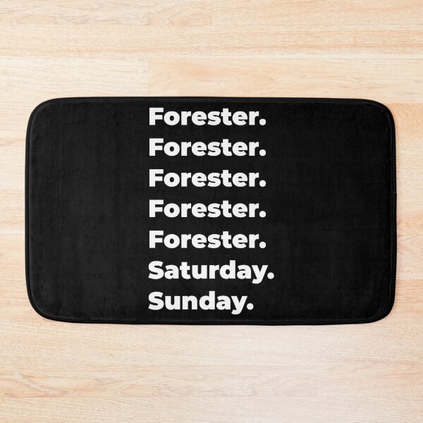 Item preview, Forester saturday and sunday designed and sold by SVPOD.