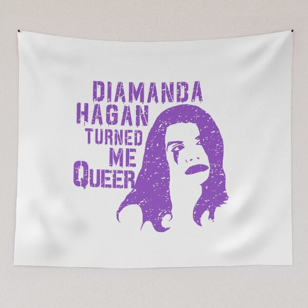 Item preview, Diamanda Hagan Turned Me Queer (Purple) designed and sold by DiamandaHagan.