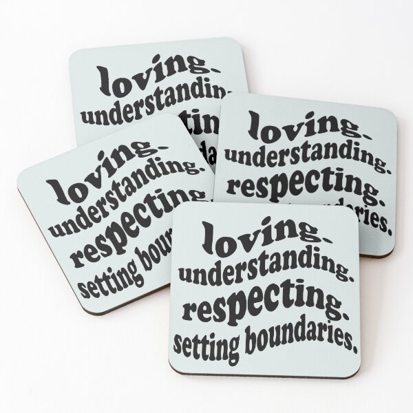 Item preview, loving, understanding, respecting,settig boundaries - gentle parenting  designed and sold by Vivid-wear.