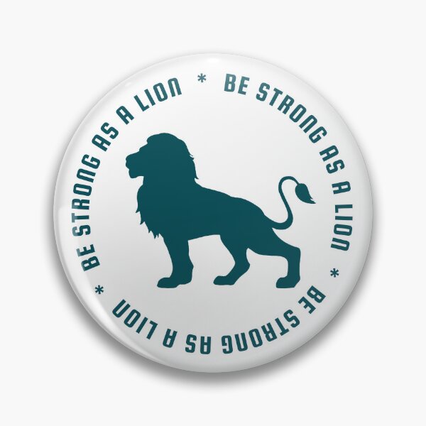 Item preview, Be strong as a Lion designed and sold by GoldfinchStore.