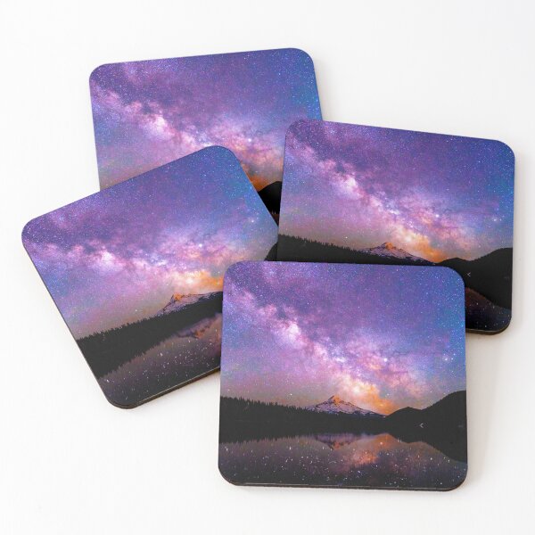Item preview, WATERSCAPES #26 - Milky Way Rising Over Lake Reflection designed and sold by DEL-Productions.