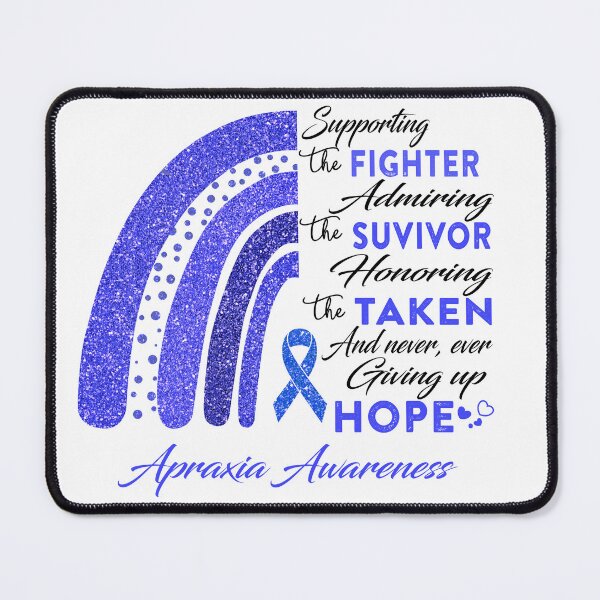 Item preview, Apraxia Warrior Supporting Fighter Apraxia Awareness designed and sold by Gillosina.