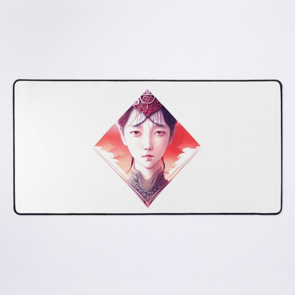 Item preview, Original Asian Female Lady Woman Fantasy Portrait Illustration Digital Art From The Creator Chinese Portrait Sketch  Abstract designed and sold by S Y N T H R E A L M.