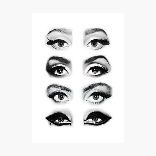 She got Haus of Gaga Eyes Photographic Print
