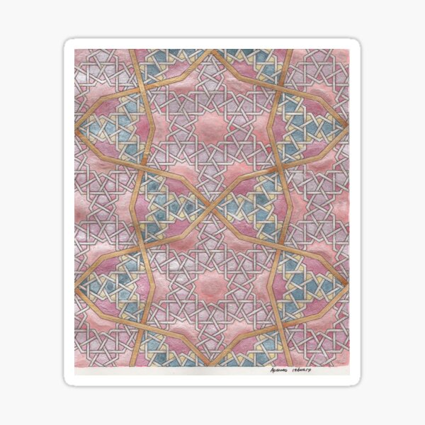 Metallic Twelves Sticker