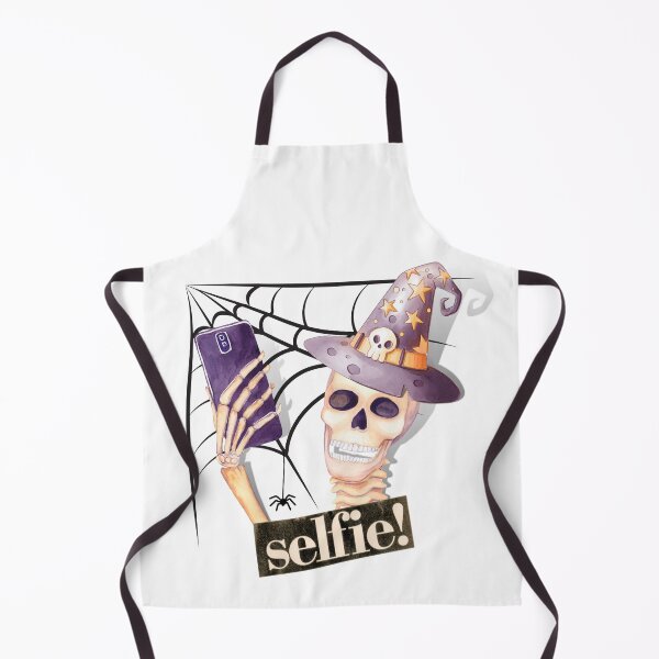 Item preview, Selfie.. A Skeleton taking a selfie of its Halloween outfit designed and sold by ditzy-designs.