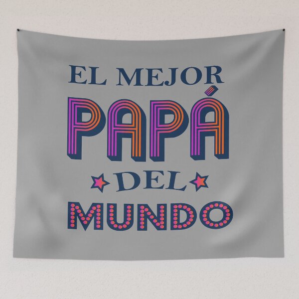 Item preview, El mejor papá del mundo - World's Greatest Dad - papá mexicano - rainbow designed and sold by ALLURE-minimal.