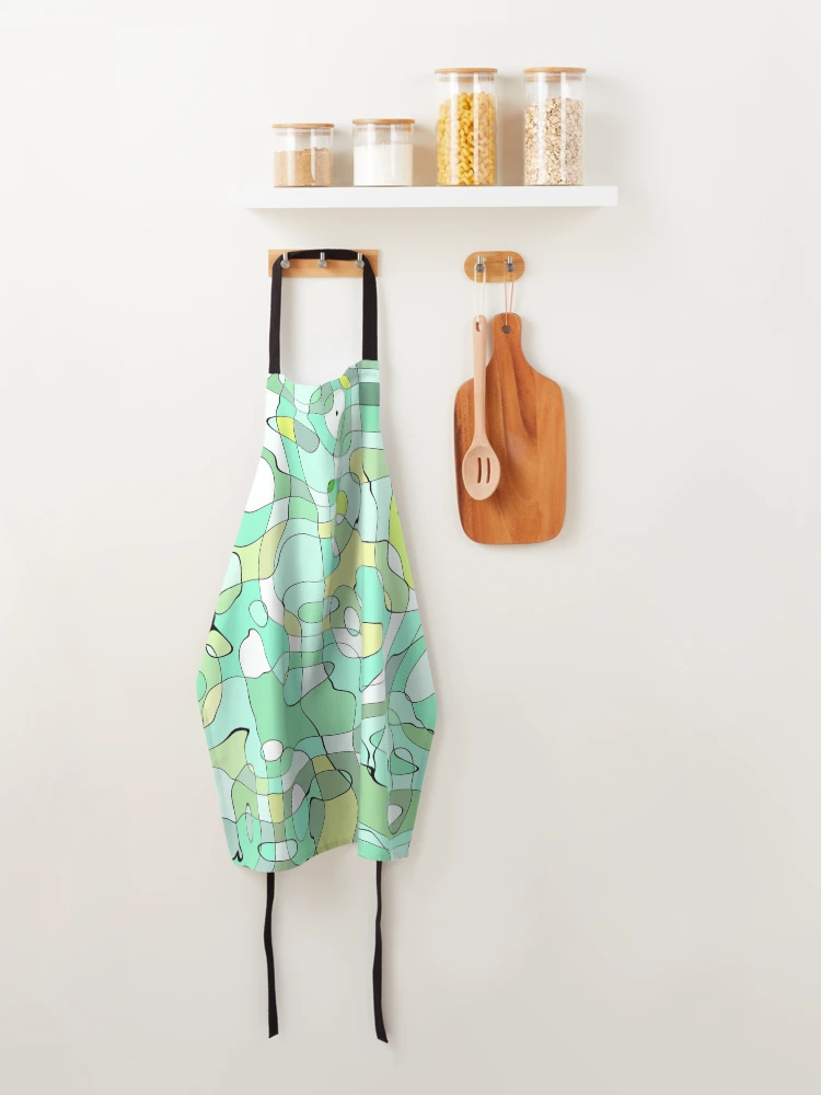 Thumbnail 4 of 6, Apron, Floating Colors designed and sold by RafaelLima7.